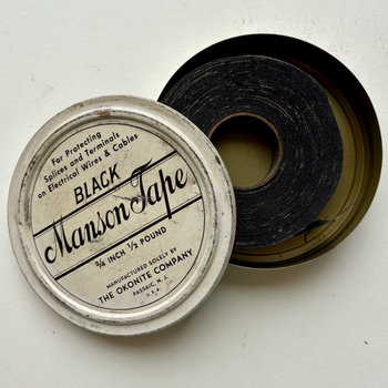 SOLD: Vintage Manson Tape in Tin