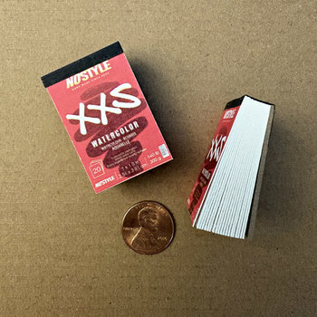 Nostyle MINI Watercolor Pad: 1 x 1.5 inches