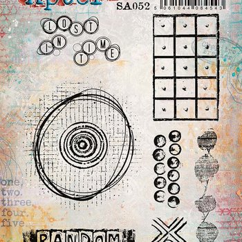 PaperArtsy Cling Rubber Stamp Trio: 52, 53, 54