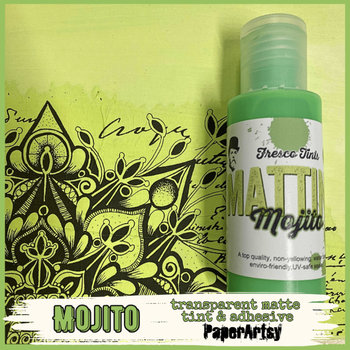 PaperArtsy Mattint: Mojito