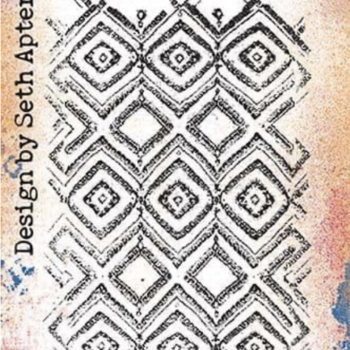 PaperArtsy Mini 123 Cling Rubber Stamp