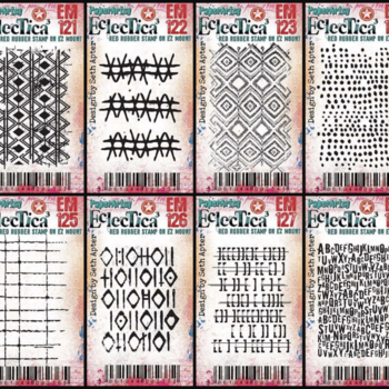 PaperArtsy Mini Stamps: Set #8