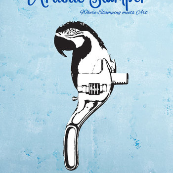 Nick Bantock Cling Rubber Stamp: Parrot Wrench