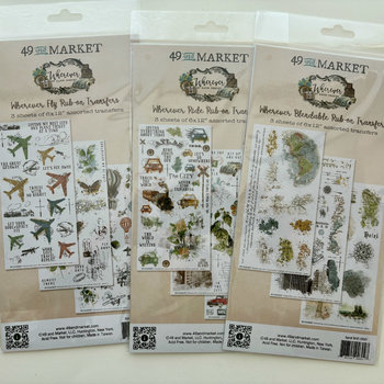 ONE LEFT: 25% Off: Rub-On Transfer Set 1