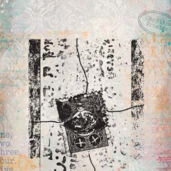 PaperArtsy Mini Cling Rubber Stamp: 004