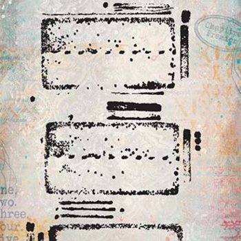 PaperArtsy Mini Cling Rubber Stamp: 011