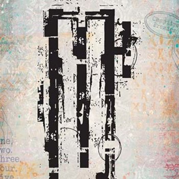 PaperArtsy Mini Cling Rubber Stamp: 027