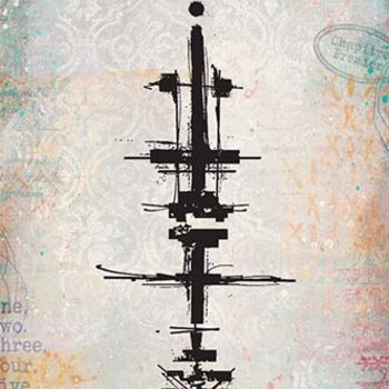 PaperArtsy Mini Cling Rubber Stamp: 031