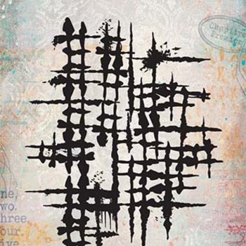 PaperArtsy Mini Cling Rubber Stamp: 035