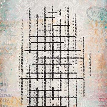 PaperArtsy Mini Cling Rubber Stamp: 044