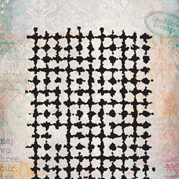 PaperArtsy Mini Cling Rubber Stamp: 047