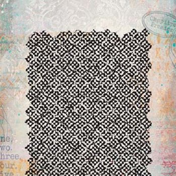 PaperArtsy Mini Cling Rubber Stamp: 048