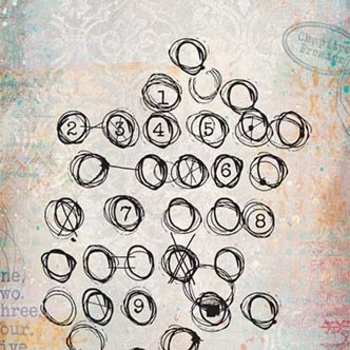 PaperArtsy Mini Cling Rubber Stamp: 050