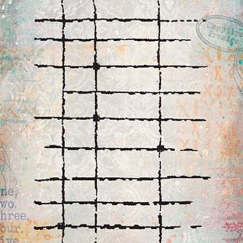 PaperArtsy Mini Cling Rubber Stamp: 061