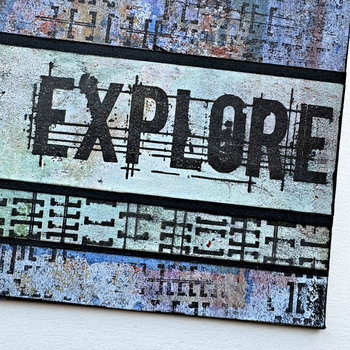 SOLD: Original Art Sample: Explore II