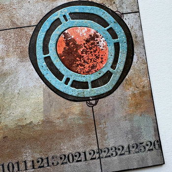 SOLD: Original Art Sample: Over and Over