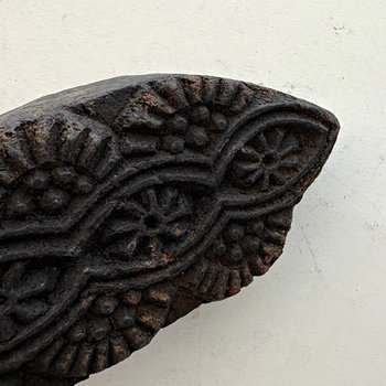 SOLD: Vintage Print Block Medium 10