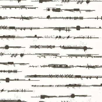 Seth Apter FreeSpirit Stamped Fabric 1/2 Yard Cut: Edit