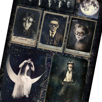 7 Dots Studio Rice Paper: Stargazer Among the Stars