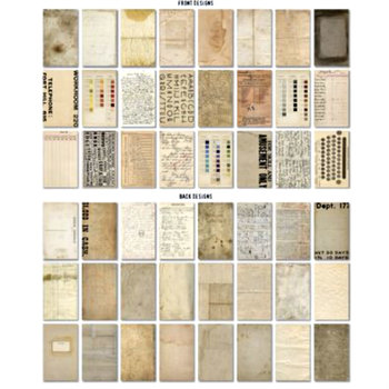 Tim Holtz Backdrops: Volume #4