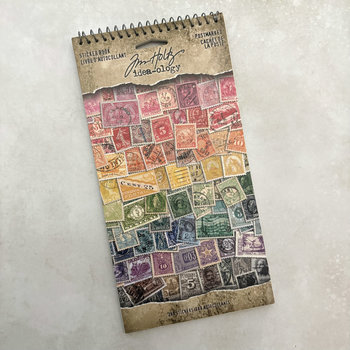 RESTOCKED: Tim Holtz Sticker Book Postmarked